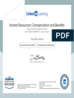 CertificateOfCompletion - Human Resources Compensation and Benefits