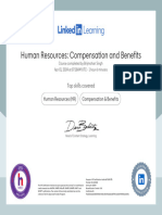 CertificateOfCompletion - Human Resources Compensation and Benefits