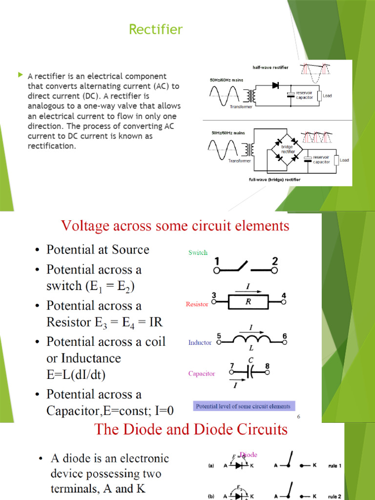 Rectifier Calculations and Analysis | PDF