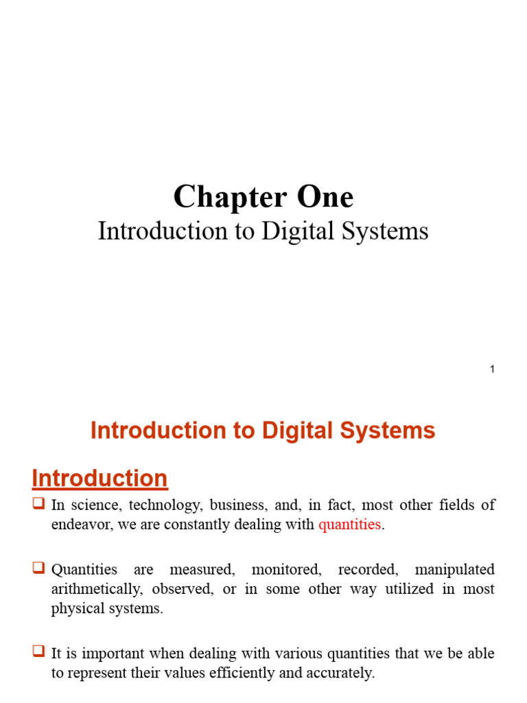CH 1 | PDF | Analog To Digital Converter | Logic Gate