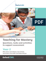 Math Mastery Assessment Year 2