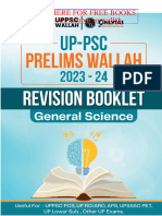 Science Revision Booklet