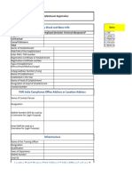 Establishment Form-NATS