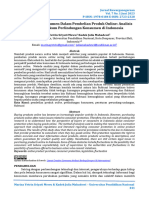 Perlindungan Konsumen Dalam Pembelian Produk Online: Analisis Perspektif Hukum Perlindungan Konsumen Di Indonesia