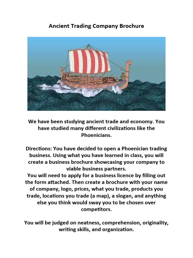 Ancient_Trading_Company_Brochure | PDF