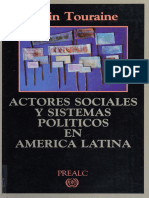 Actores Sociales y Sistemas Políticos en América Latina - Touraine, Alain - 1987 - (Santiago de Chile) - PREALC - 9789223058876 - Anna's Archive