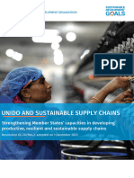 UNIDO and Sustainable Supply Chain - Resolution GC.20