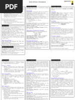 Data Science Cheat Sheet