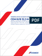 11.8.6 Cement Cem III-b 32,5 N SR-LH Cemex
