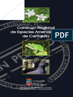 Catálogo Regional de Especies Amenazadas de Cantabria