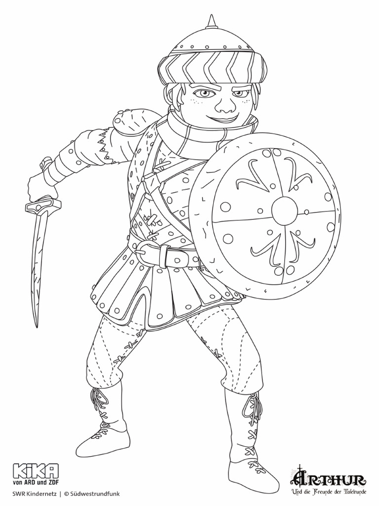 Ausmalbild Sagramor 100 PDF