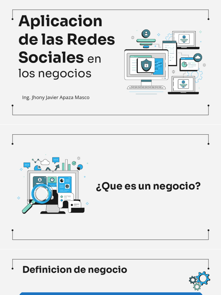 Redes Sociales en Negocios | PDF | Publicidad digital | Servicio de ...