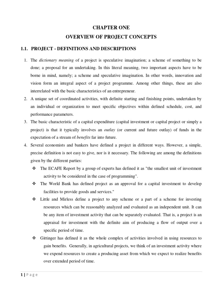 Project planning and management chptr 1 pdf project management