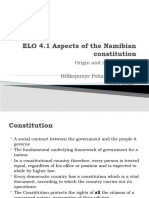 ELO 4.1 Importance of A Constitution