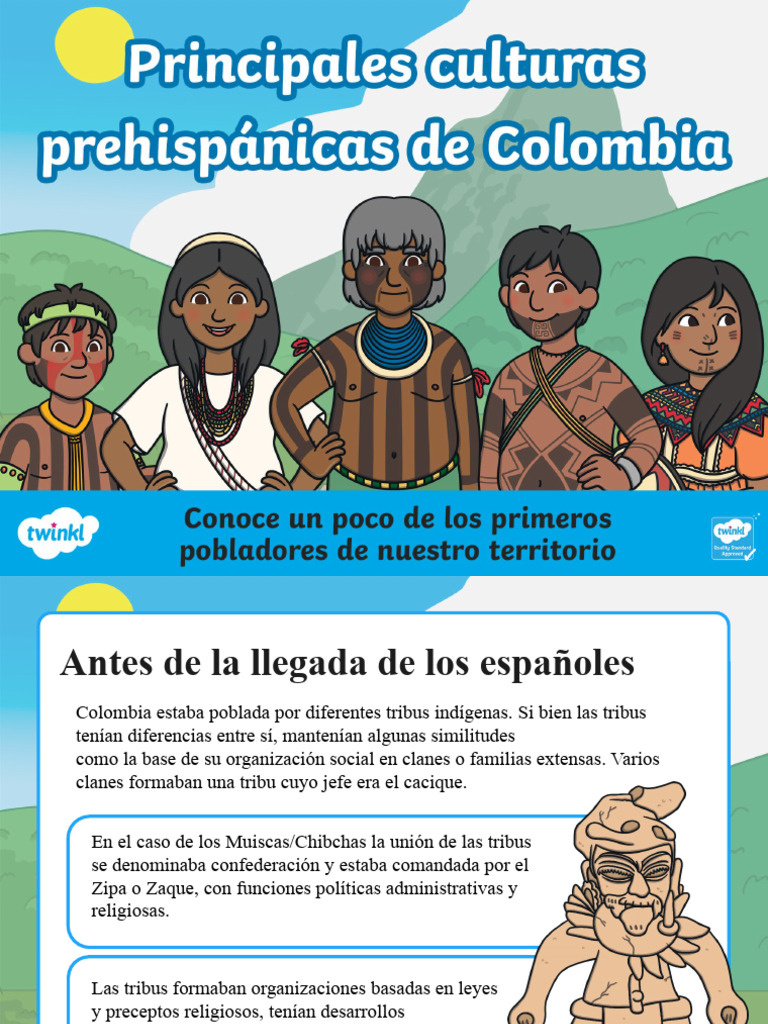 Culturas indgenas prehispnicas en Colombia | PDF | Colombia