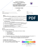 Periodical Test - 3rd Quarter Science 7