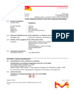 ACETONE - Sigma Aldrich - MSDS