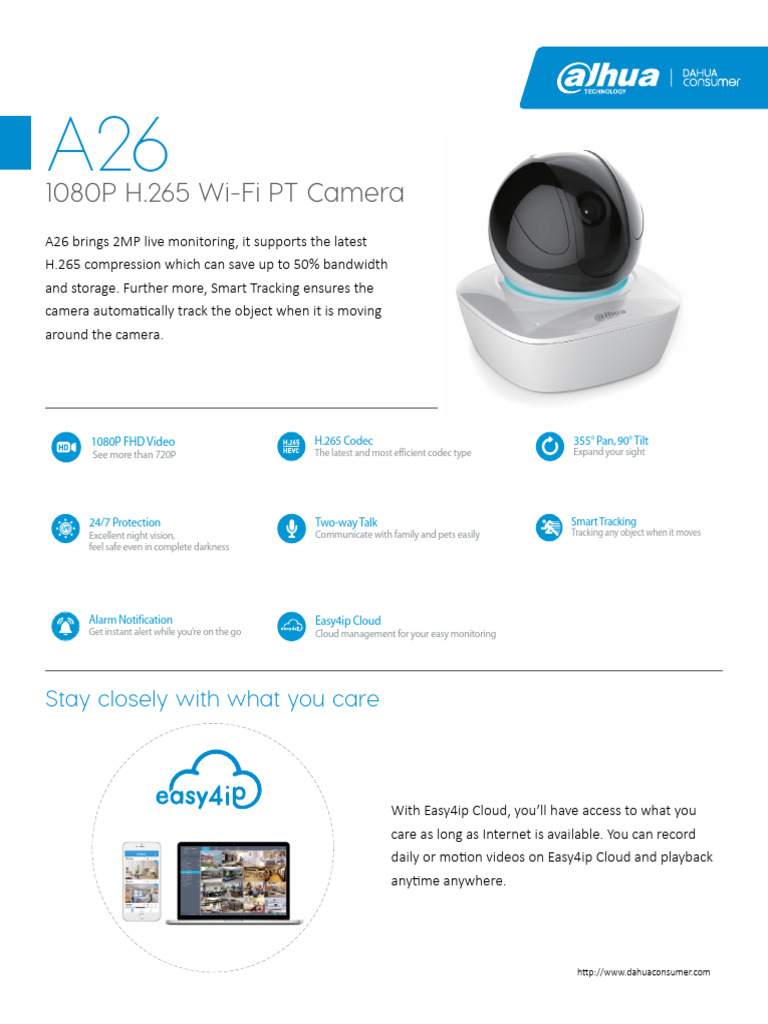Home Security Camera with Smart Tracking | PDF | Camera | Codec