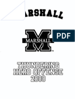 2000 Marshall Thundering Herd Offense - 127 Pages