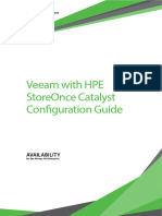 HPE Storeonce With Veeam Backup