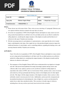 Tugas 1 - Bahasa Inggris Niaga (ADBI4201)