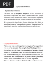 Asymptotic Notation 1