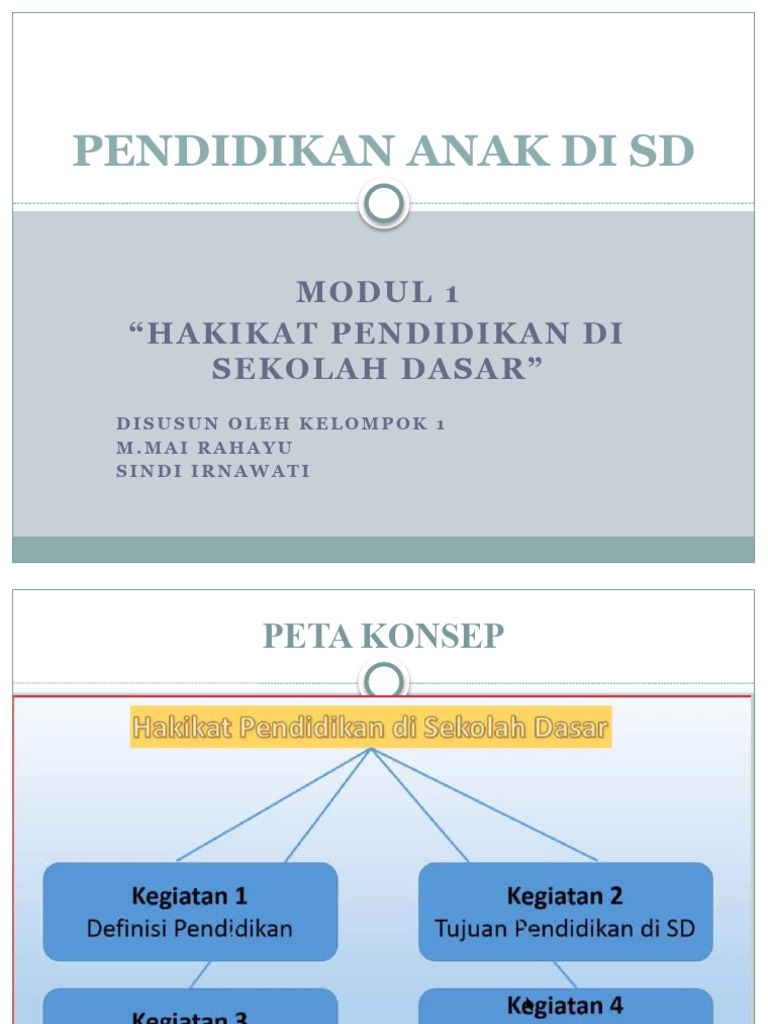 Pendidikan Anak Di SD | PDF | Kesehatan Holistik