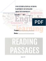 GL Assessment English Practice LARGE BOOKLET