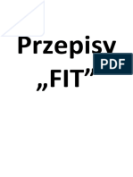 Przepisy FIT