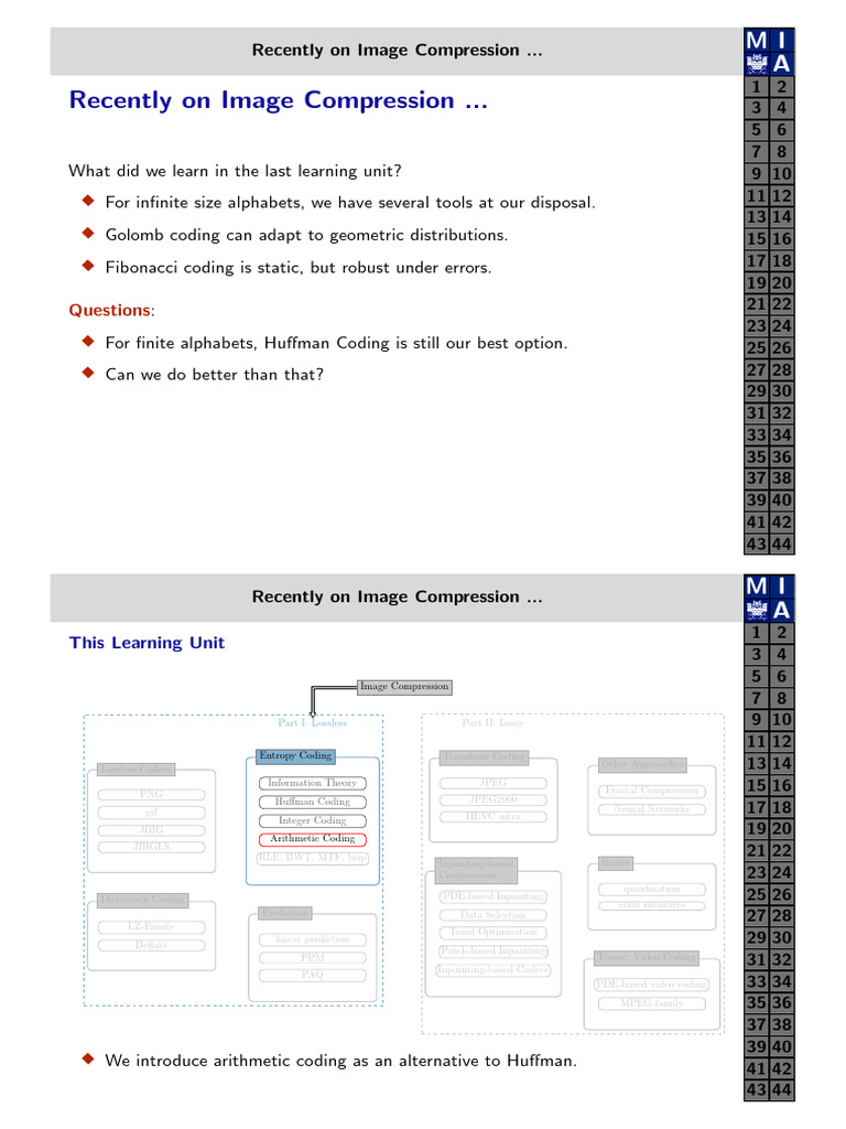 Understanding Arithmetic Coding Techniques | PDF | Data Compression | Code