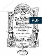Bach Mathauspassion BWV 244 Peters Bars