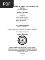 Download THESISProduction of UreaFormaldehyde amp Urea Formaldehyde Resin by gnanaprakasamA SN72773148 doc pdf
