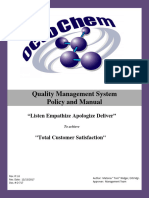 O 717 Quality Management System