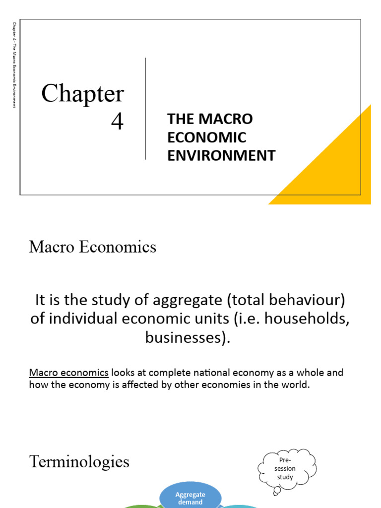 Understanding the Macro Economic Environment | PDF | Fiscal Policy ...