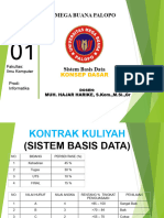 pertemuan1-SISTEM BASIS DATA - KONSEP DASAR