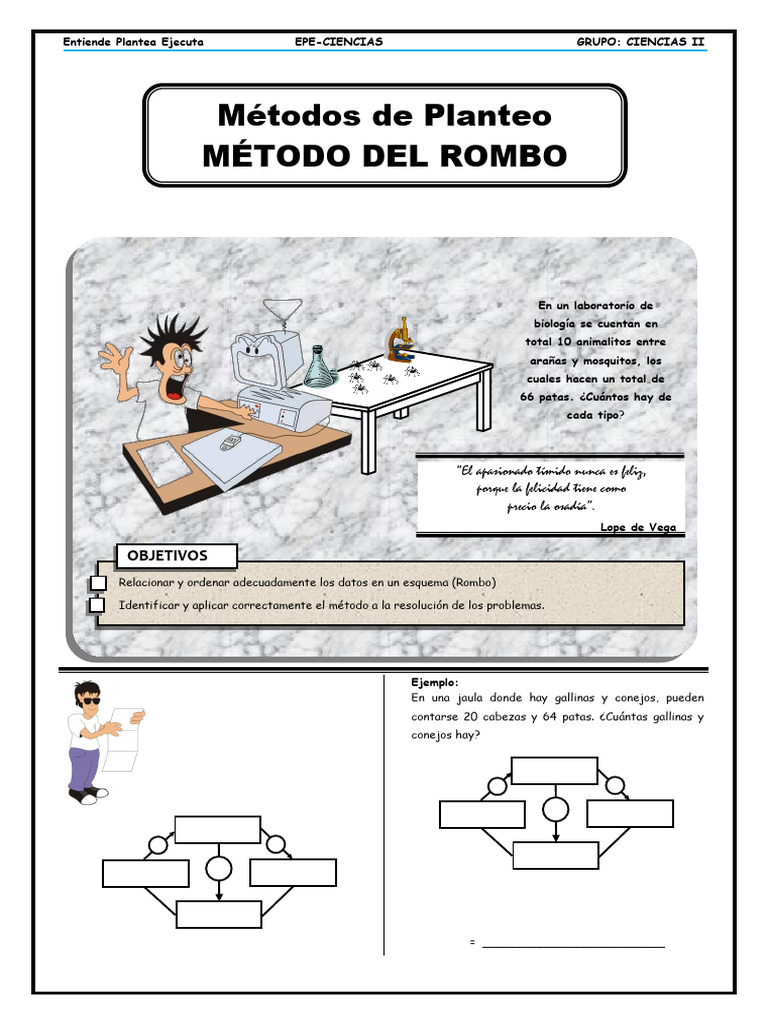 Ejercicios del Método del Rombo | PDF