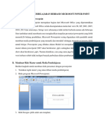 Multimedia Pembelajaran Berbasis Microsoft Power Point A. Mengenal Program Powerpoint