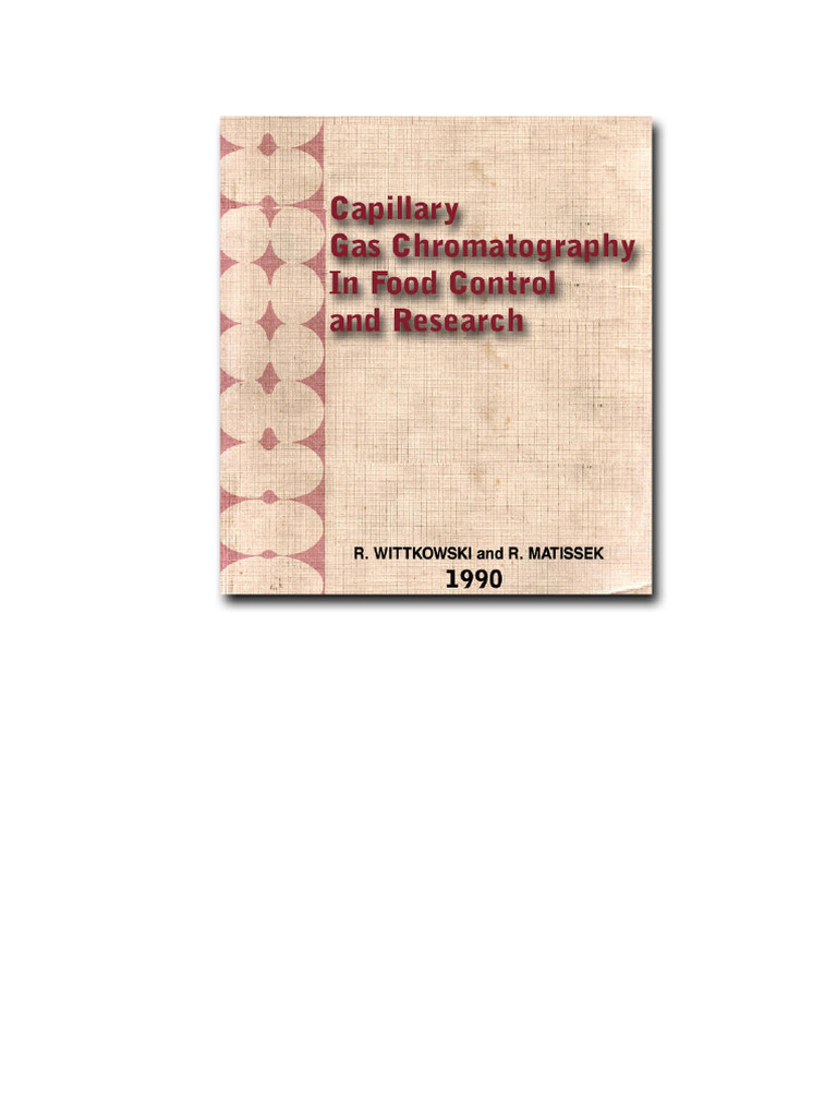 Gas Chromatography In Food Industry