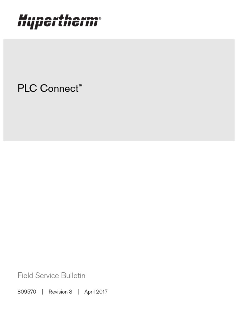 PLC Connect - FSB - 809570r3 | PDF | Programmable Logic Controller ...