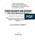 ATUL GARG Ethics Integrity & Aptitude Book 2020 21