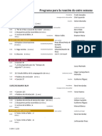 Programa para La Reunión de Entre Semana: El Bosque La Victoria 07/05/24 - SALMOS 36,37