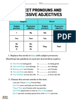 Pronombres Personajes Ingles EjerciciosPronoun He She They Illustrative English Worksheet 5