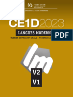 Ce1d Langues 2023 - Dossier Expression Orale Pour Le 23 Juin - A14&20