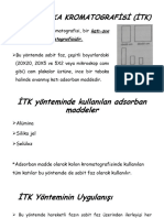 Kütle Aktarımı 7.hafta (2) (İnce Tabaka Ve Kağıt Kromotografisi)