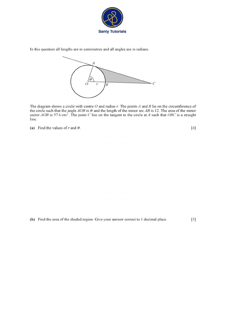 Radian Measure Practice | PDF