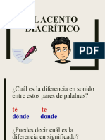 El Acento Diacritico