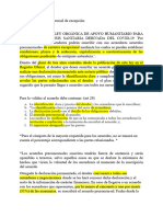 Procedimiento Pre Concursal de Excepción