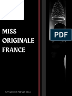 Miss Originale France 2023 (Document (A4) )