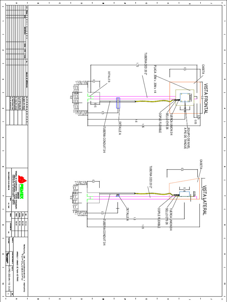 D pro 353 h 110 1 2 diagrama de tuberias e instrumentaci n tabloide pdf