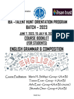 English CoursePack-Students (THP Batch 2023) - Revised